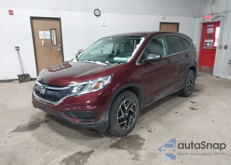 2016 Honda Cr-V Se from USA, damaged, VIN 5J6RM4H47GL038872
